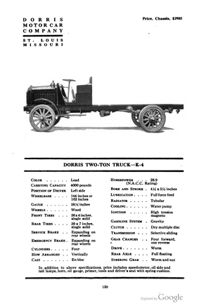 Dorris Two-Ton Truck (K-4)