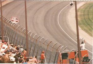 1986 Bill Elliott Car at the 1986 Champion Spark Plug 400