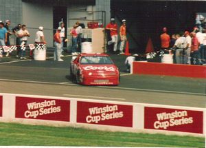 1989 Bill Elliott Car at the 1989 Champion Spark Plug 400