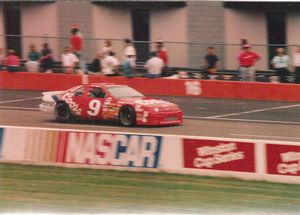 1989 Bill Elliott Car at the 1989 Champion Spark Plug 400