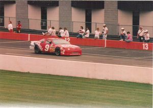 1989 Bill Elliott Car at the 1989 Champion Spark Plug 400