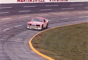 1986 Bill Elliott Car at the 1986 Goody's 500