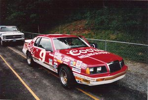 Bill Elliott Street Car at the 1986 Goody's 500