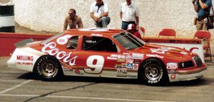 Bill Elliott at Pocono in 1984