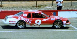 Bill Elliott at Pocono in 1984