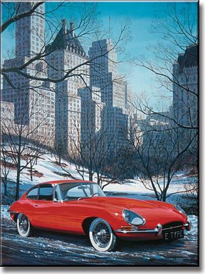 Sex in the City 1961 Jaguar E-Type Art