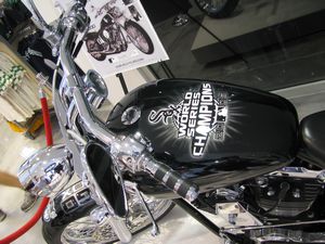 Chicago White Sox Evel Commemorative Bobber Motorcycle