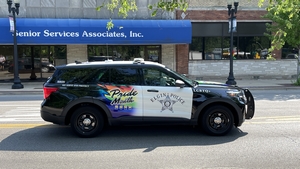 Elgin Police Department 2023 Pride Month Ford Explorer