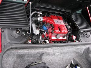 1985 Pontiac Fiero GT Engine