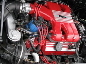 1985 Pontiac Fiero GT Engine