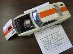 Pontiac Firebird Race Car Model