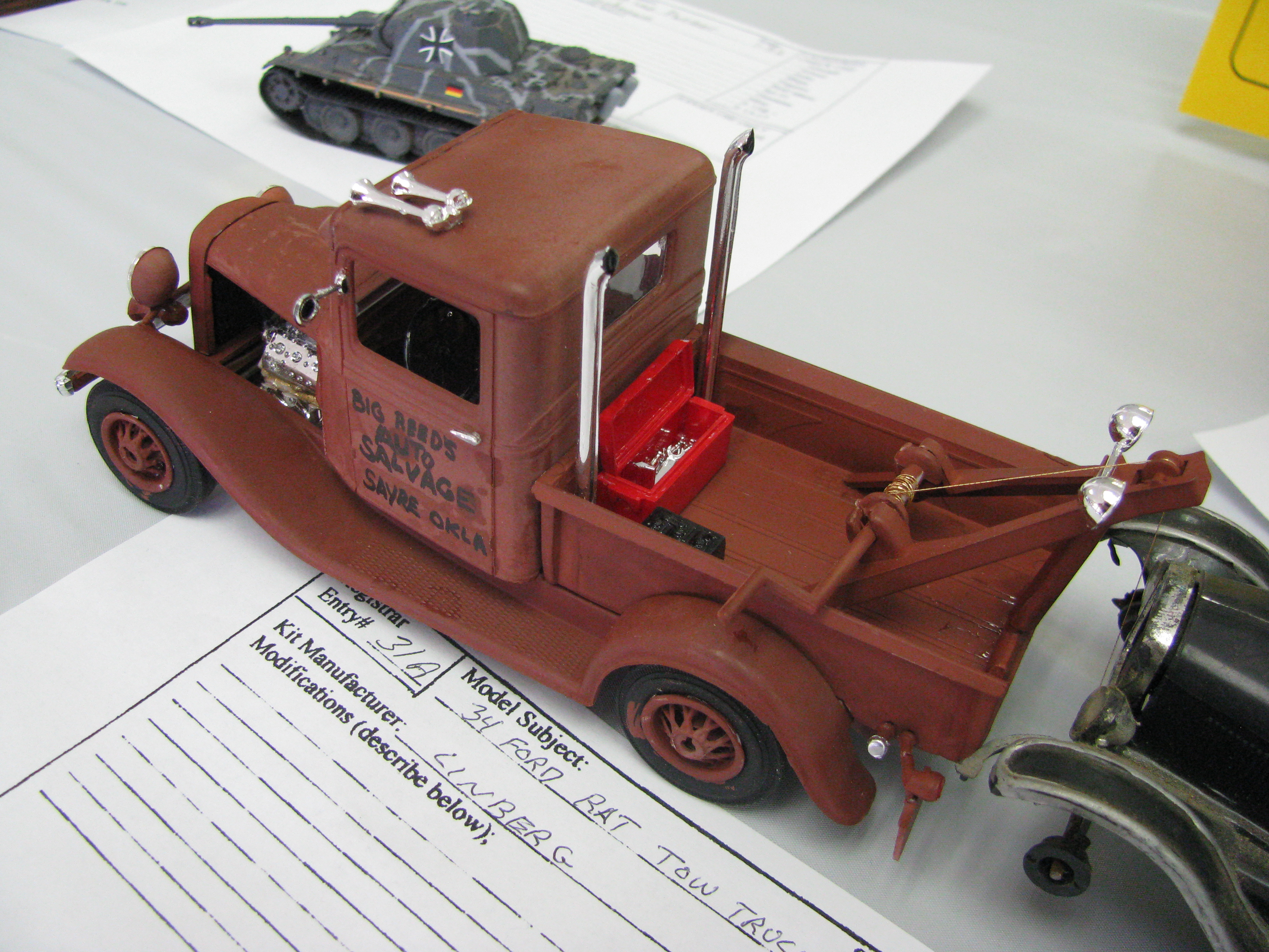 1934 Ford Rat Rod Tow Truck