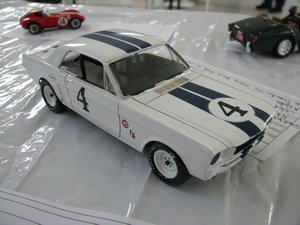 1966 Ford Mustang AJ Foyt Trans Am Model Car