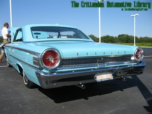 1963½ Ford Galaxie Peacock Turquoise Blue