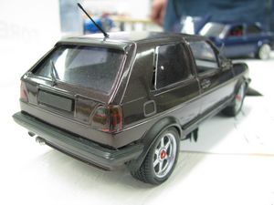 Modified Volkswagen Golf Model Car