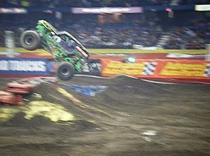Grave Digger at Monster Jam February 2010 in Rosemont