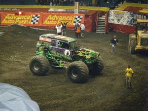 Grave Digger at Monster Jam February 2010 in Rosemont