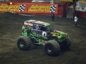 Grave Digger at Monster Jam February 2010 in Rosemont