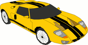Ford GT40 Clipart