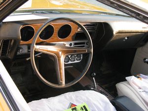 1972 Pontiac GTO Dashboard