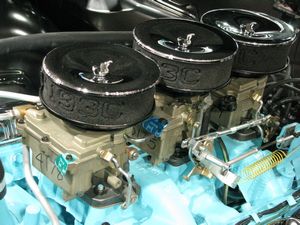 1965 Pontiac GTO Tri-Power Carburetors