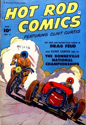 Hot Rod Comics: Issue 4 Front Cover