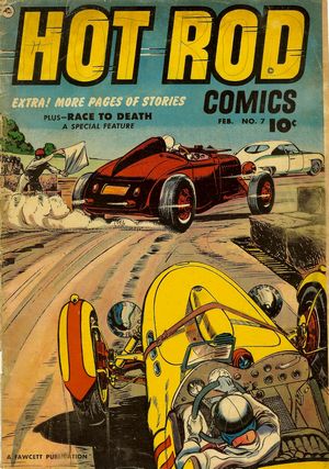Hot Rod Comics: Issue 7 Front Cover