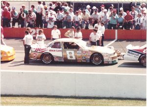 1988 Bobby Hillin, Jr. Car at the 1988 Champion Spark Plug 400