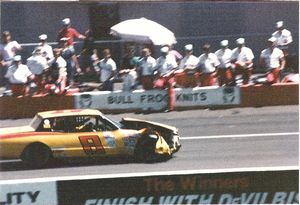 1985 Bobby Hillin, Jr. Car at the 1985 Champion Spark Plug 400