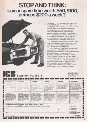 ICS Advertisement