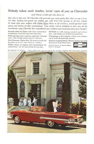 1960 Chevrolet Impala Advertisement