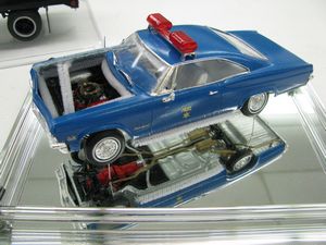 1965 Chevrolet Impala Lowrider Police Car Model