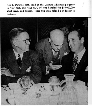 Roy S. Durstine, Preston Tucker, and Floyd D. Cerf