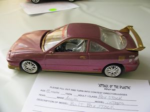 Custom Acura Integra Scale Model