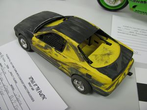 Acura Integra Dirt Track Race Car Scale Model