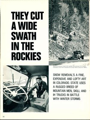 1969 International Trail Plow Trucks
