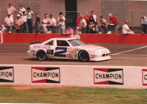 1989 Ernie Irvan Car at the 1989 Champion Spark Plug 400