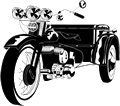 3-Wheel Motorcycle Clipart