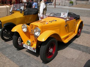 Royalty-Free Antique Car Picture