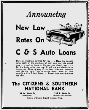 The Citizens & Southern National Bank Auto Loans