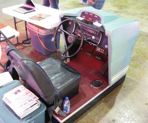 Late 60's Chrylser Corporation Driving Simulator
