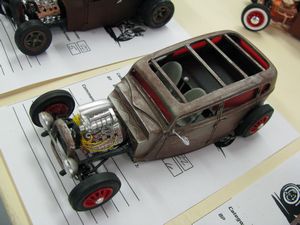 Rat Rod Model Car