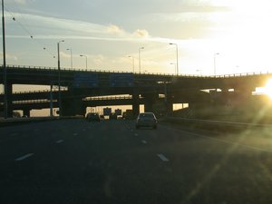 Highway Scene Netherlands