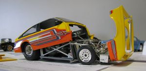 Pontiac J2000 Drag Racing Scale Model
