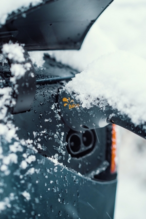 Juice Charging Cable in Snow