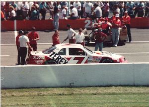 1988 Alan Kulwicki Car at the 1988 Champion Spark Plug 400