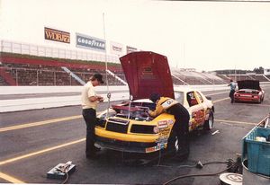 Alan Kulwicki at the 1986 Goody's 500