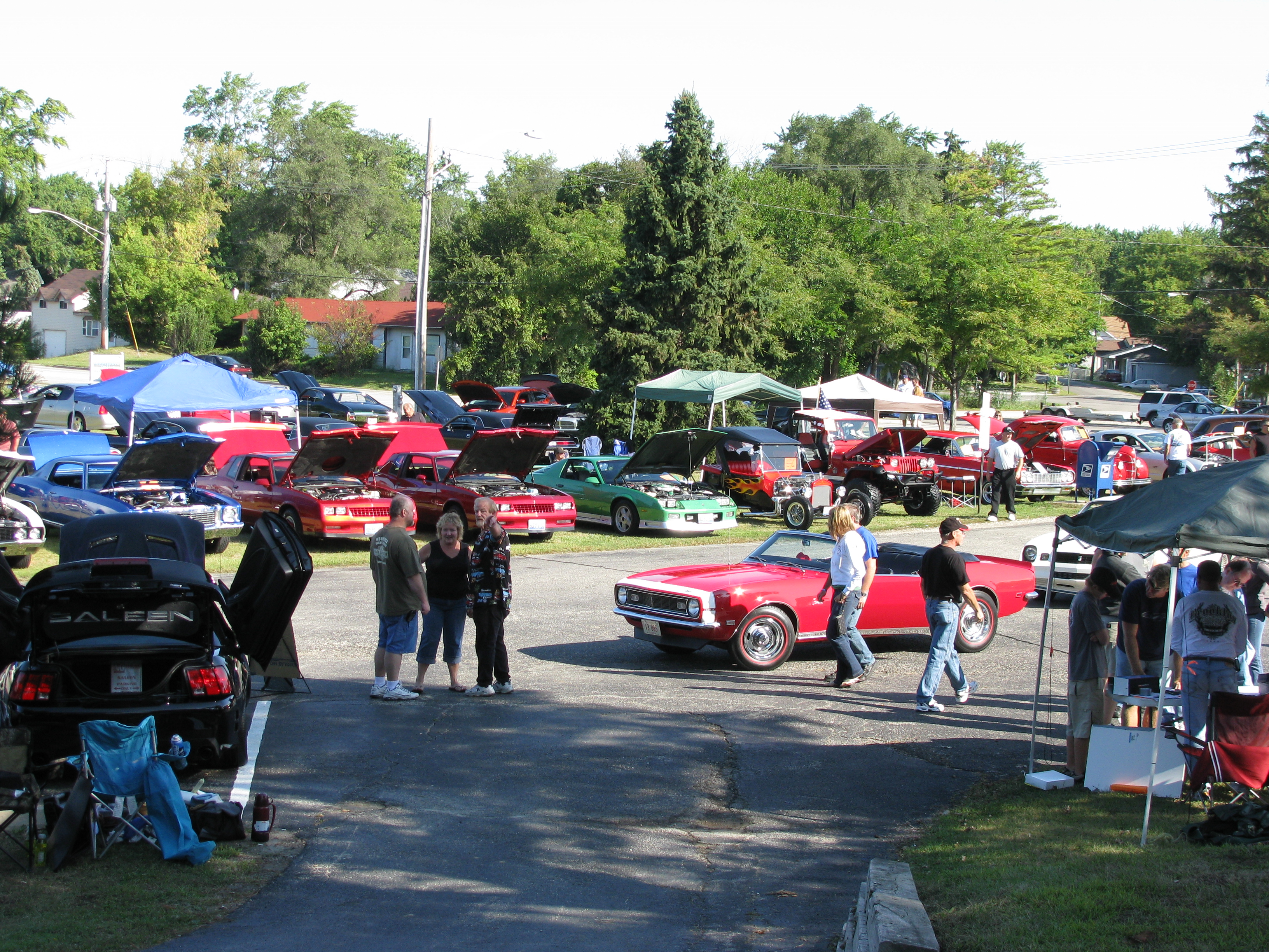2008 Lakemoor Dollars for Scholars Car Show Photographs The