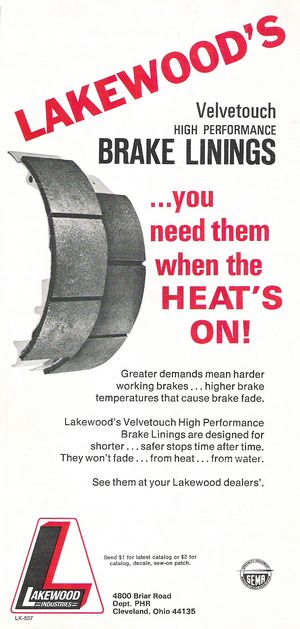 Lakewood Industries Advertisement