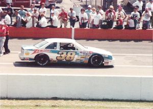 Mike Laws Car at the 1988 Champion Spark Plug 400